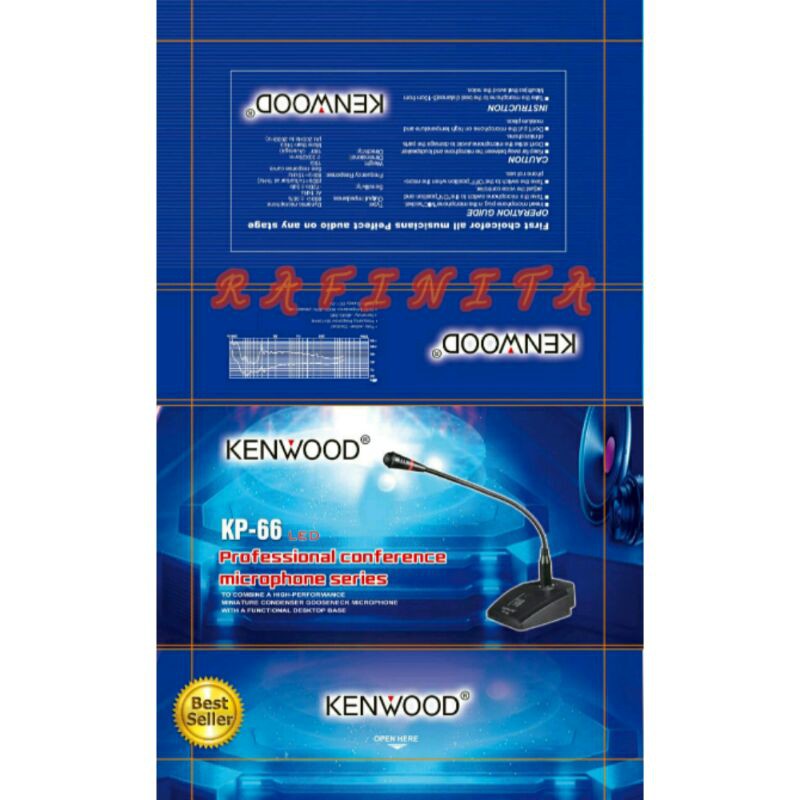 Mic Meja Conference KENWOOD KP66 LED