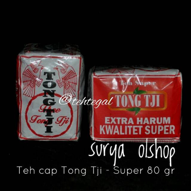 

Teh cap Tong Tji Super 80 gr / Teh Tegal / Teh Melati