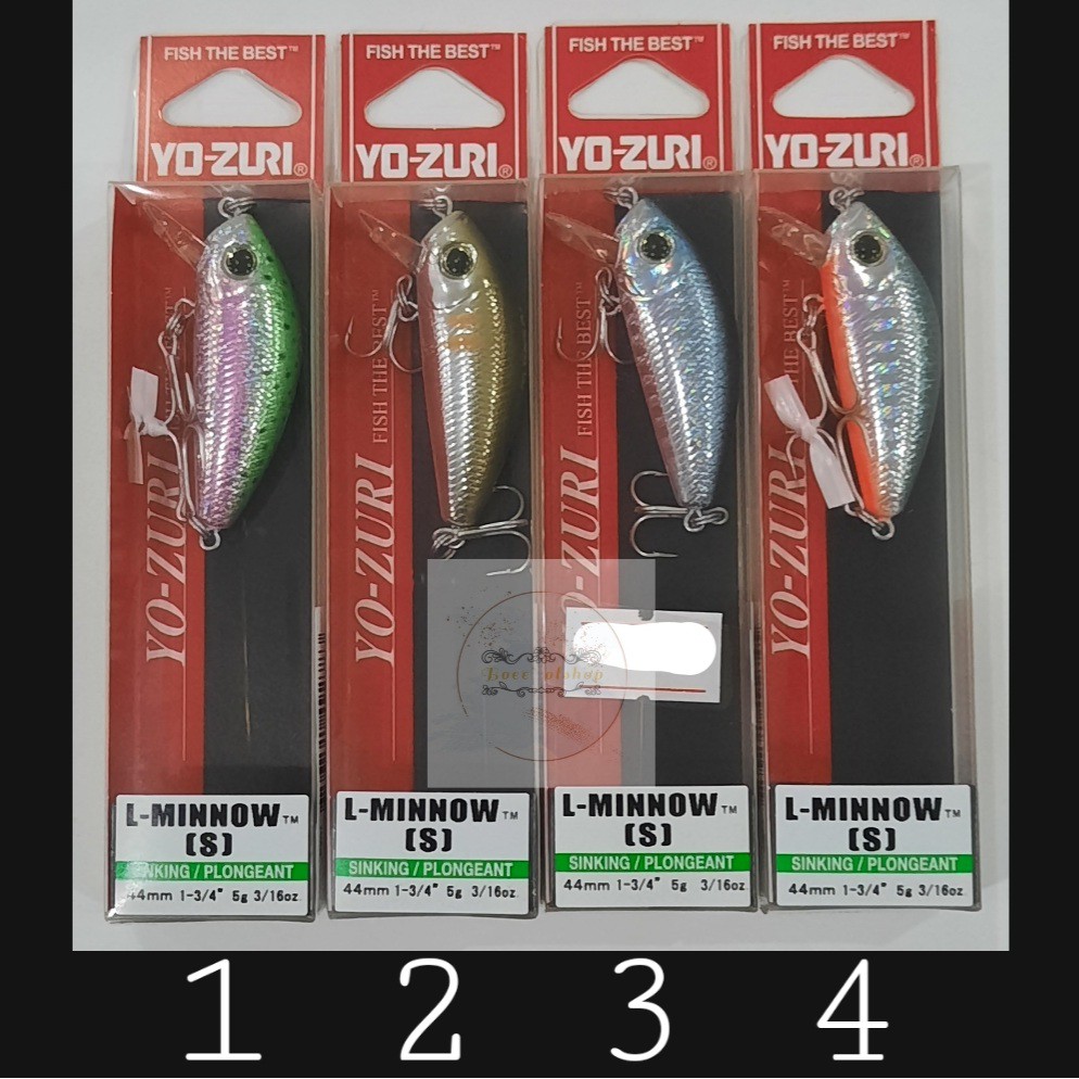 Umpan Pancing Yozuri L-MINNOW 44mm 5g