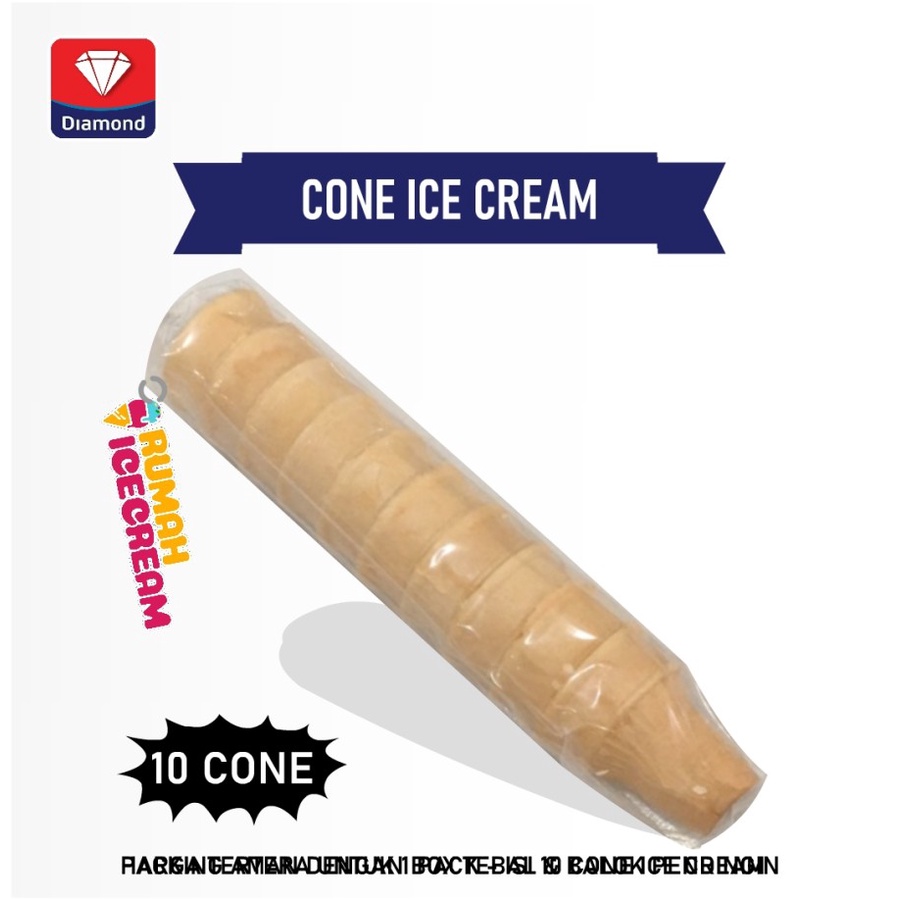 

Cone Ice Cream (Diamond)