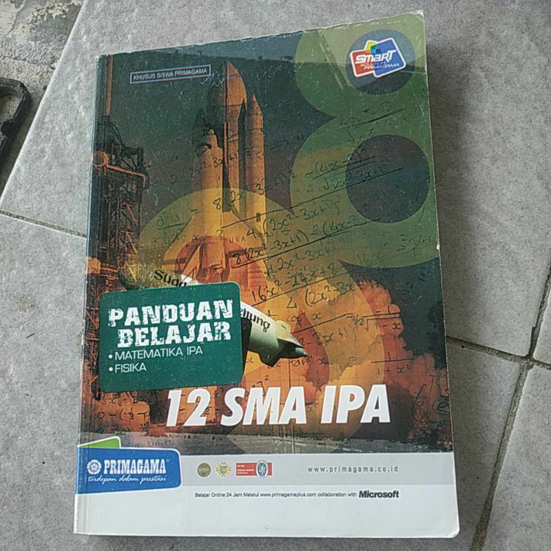 

Buku PANDUAN BELAJAR PRIMAGAMA KELAS 12 SMA/MA (MATEMATIKA, FISIKA) LENGKAP