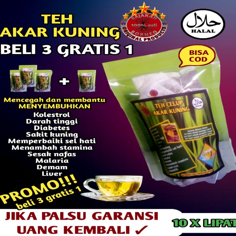 

10 Teh Akar kuning