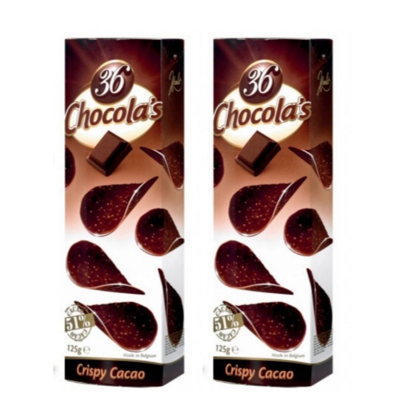 

36 CHOCOLA'S CRISPY CACAO 125GR