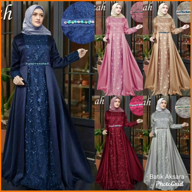  MEWAH GAMIS  TERBARU  FAIZAH MAXI ORI SHABIRAH 