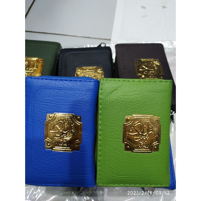 AlQuran mushaf saku Al kafi / Al Quran saku resleting Al kafi