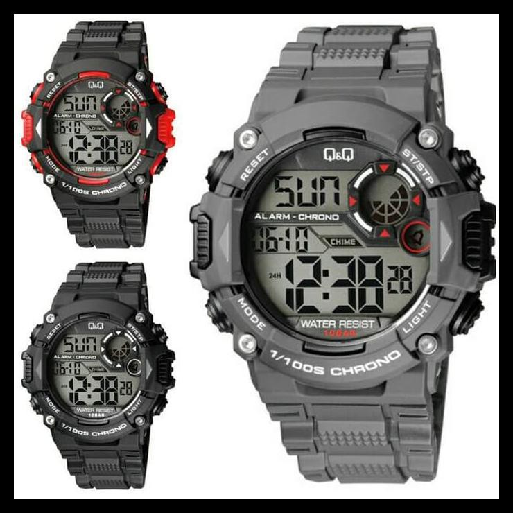 Promo Murah Jam Tangan Army Qq M146 Jam Qnq M 146 Jam Pria Digital Q&Q M146 Ori Berkualitas