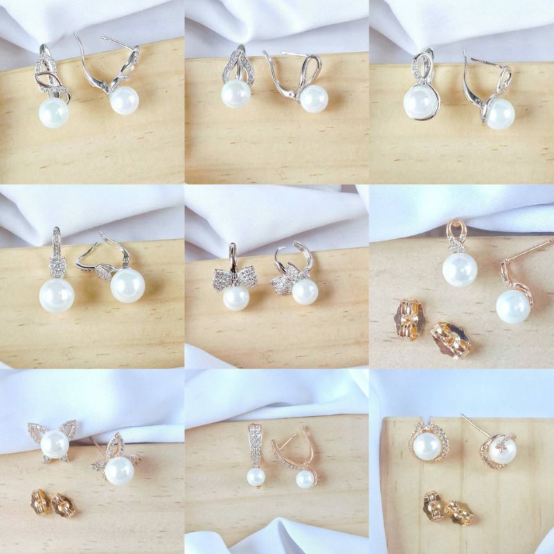 Anting mutiara|Anting mutiara lombok|Giwang mutiara|