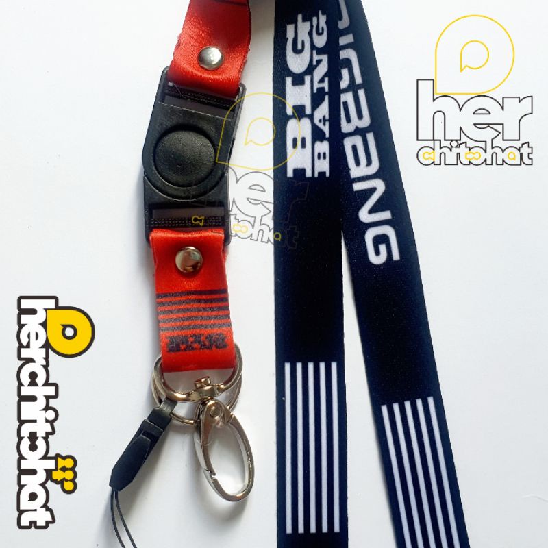 

Lanyard BIG BANG - YG Entertainment - Strap Tali ID Card K-Pop Unofficial