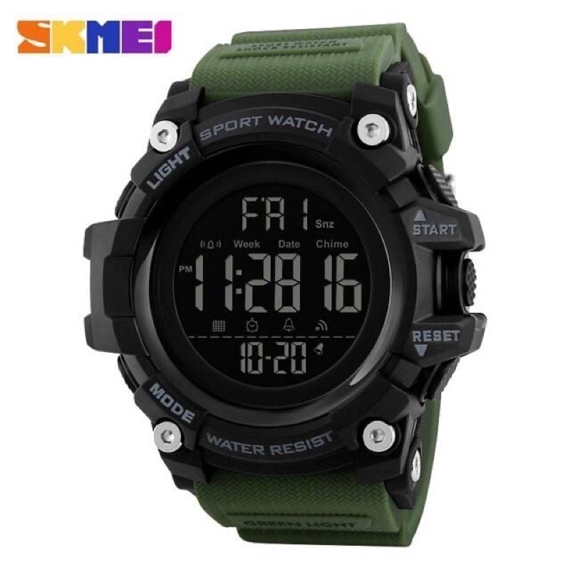 Skmei Jam Tangan Pria / 1384 Men Digital / Jam Tangan Digital LED Original / SKMEI