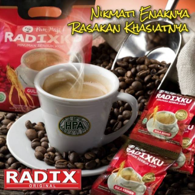 

RADIXKU POUCH isi 20 sachet exp 9 /26