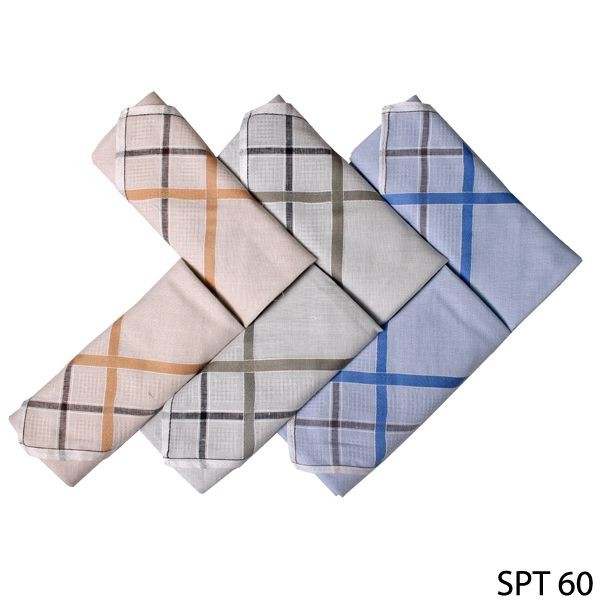 Sapu Tangan Pria Katun Isi 6Pcs Katun Multi Color – SPT 60