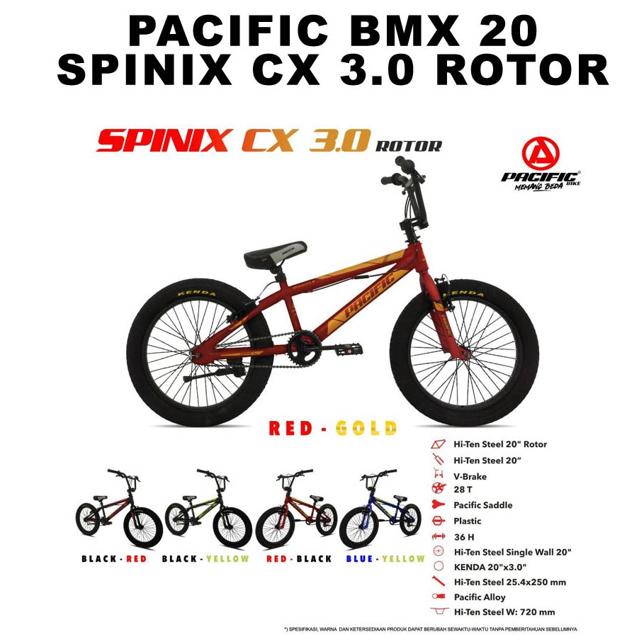 Sepeda BMX 20 Inch Pacific Spinix CX 3.0 Rotor