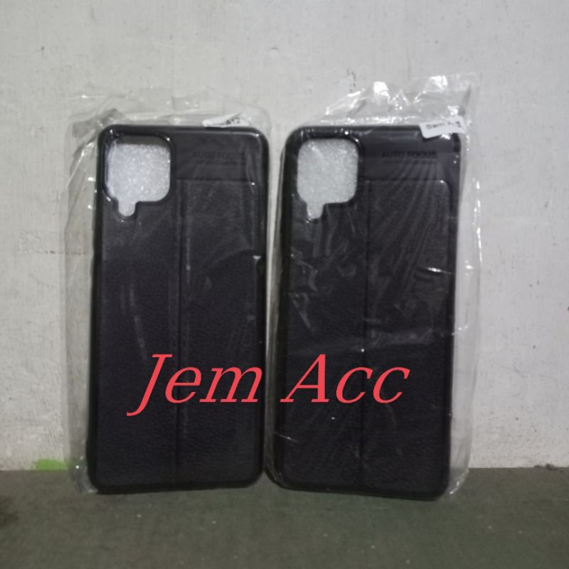 Case samsung M12 Auto focus carbon casing silikon cover Samsung M12