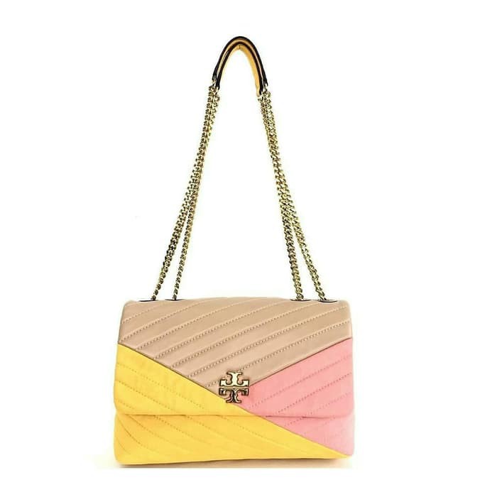 Tas Wanita Tb Kira Chevron Mixed Convertible Shoulder Bag