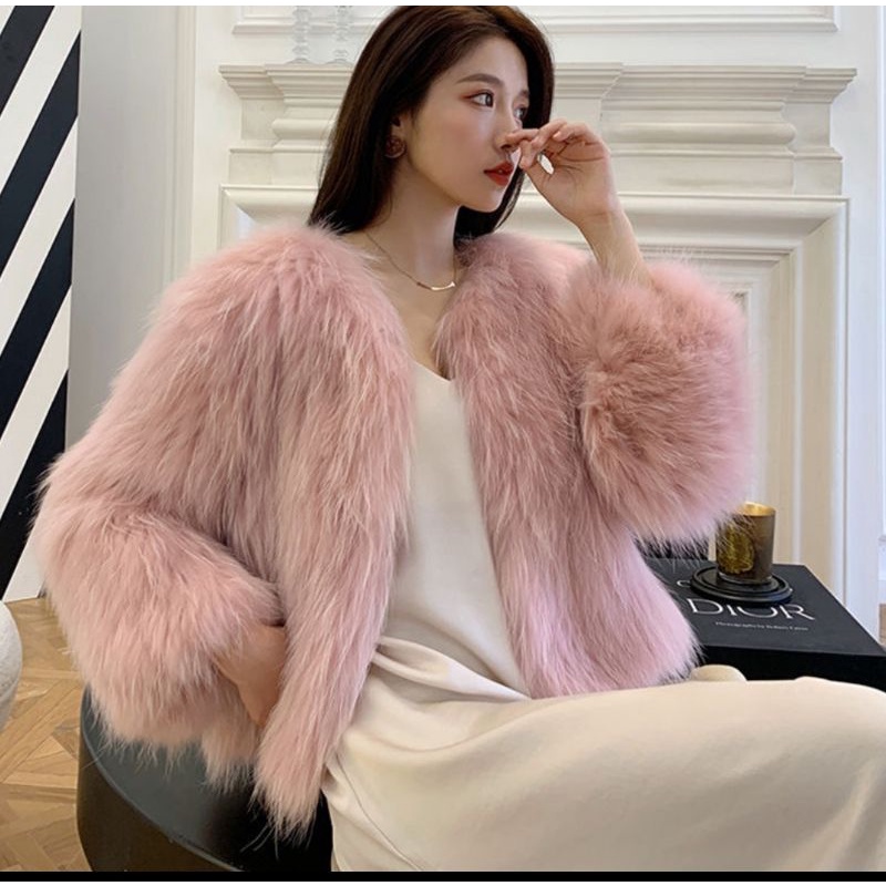 WOMEN FUR COAT BULU WANITA MUSIM DINGIN WINTER TURKI KOREA