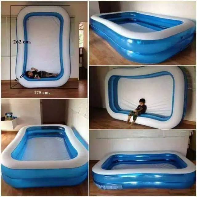 Bestway 54006 262 X 175 X 51 cm .  Kolam Berenang Jumbo.Kolam Berenang Anak.Kolam Berenang Import