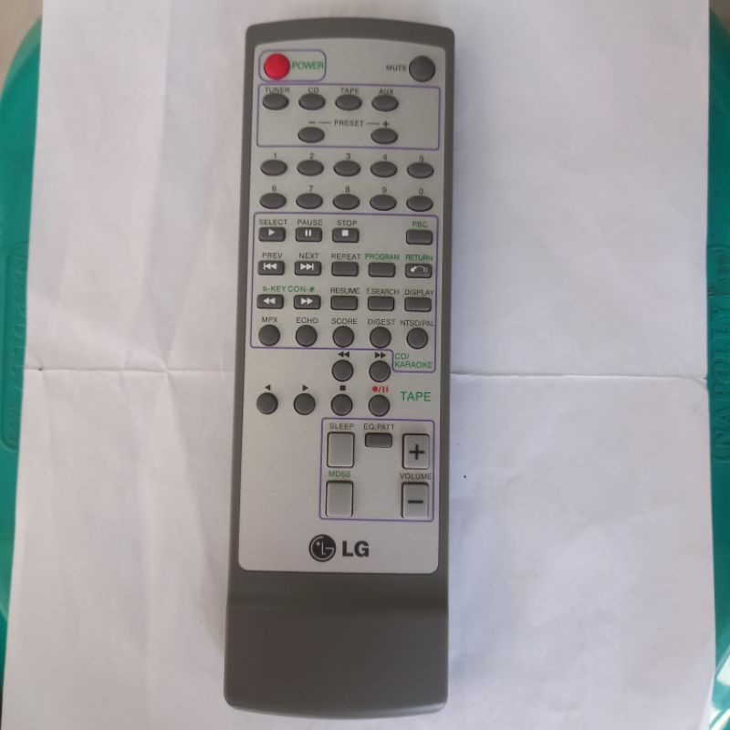 Remote LG Tape Compo Original .