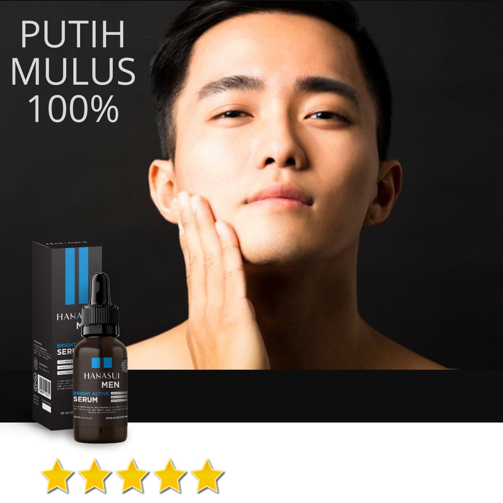 VIRAL SERUMNYA PARA LAKI! Serum Wajah Pria Aktif Serum Pemutih Kulit Wajah Pria Alami Serum Pembersih Wajah Pria Ampuh Serum Penghilang_Jerawat Serum Penghilang_Minyak Berlebihan pada Pria Serum Pengecil Pori pori Pria Ampuh Resmi BPOM