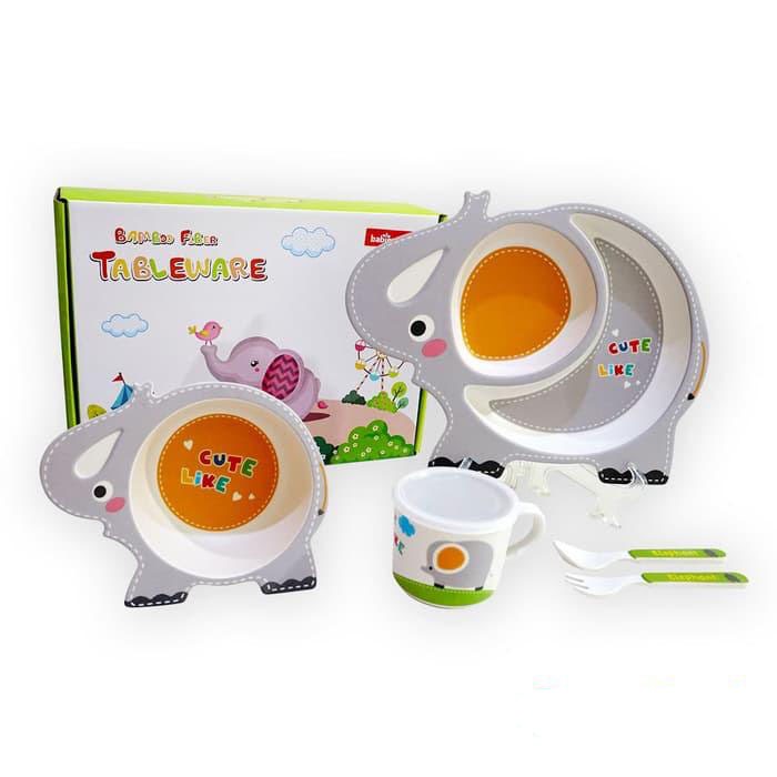 Bamboo Feeding Set Full Body Tutumi / Feeding Set Bayi / Feeding Set Bamboo