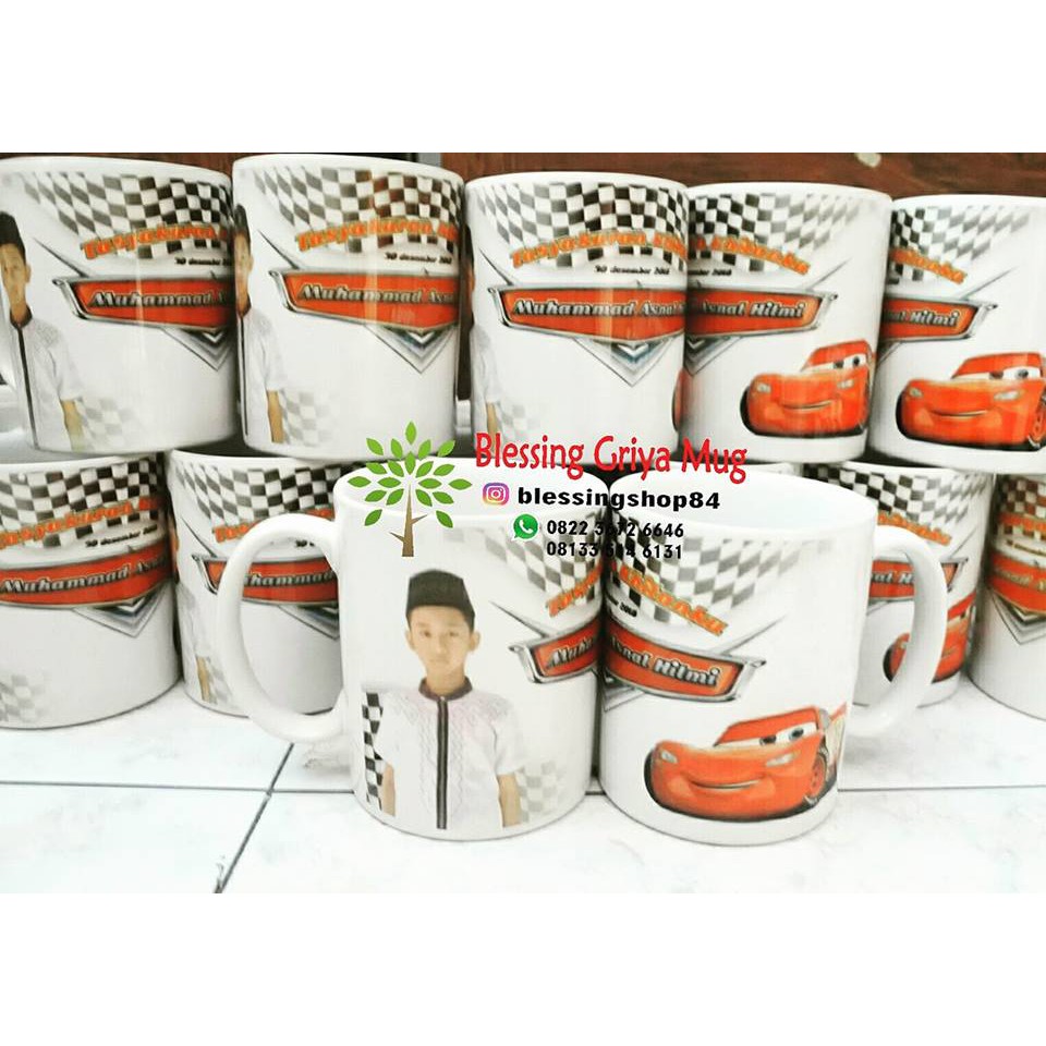 mug foto souvenir ultah