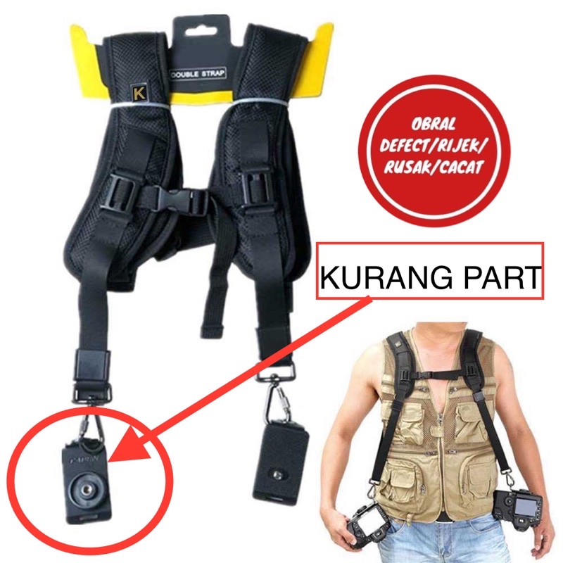 [OBRAL RIJEK] Caden Strap Belt Bahu untuk DSLR - RS-DR2