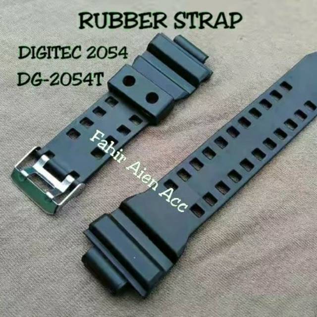 RUBBER STRAP TALI JAM DIGITEC DG-2054 DG2054T