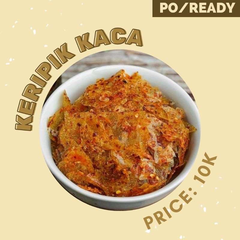 

PO - KERIPIK KACA