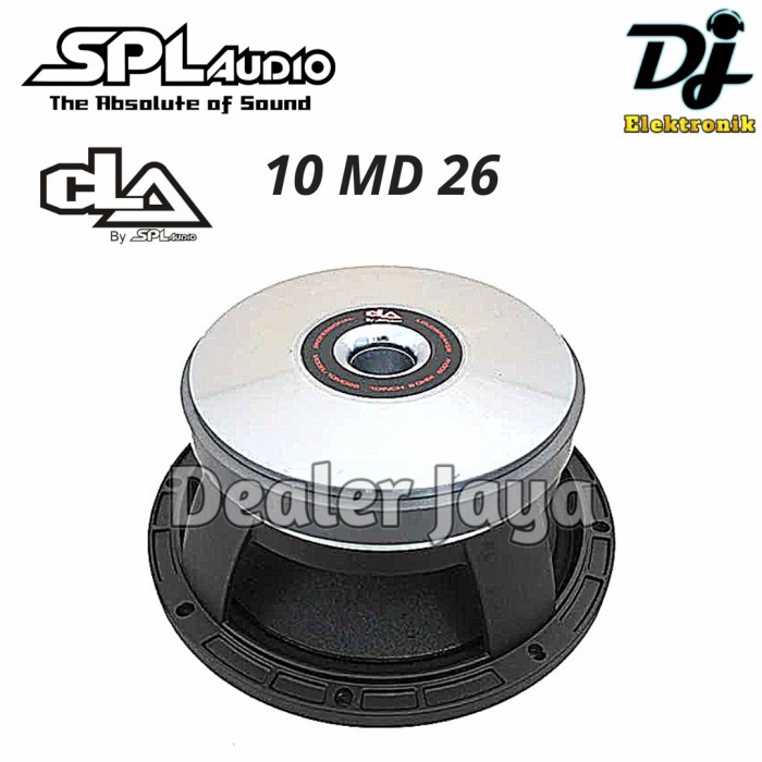 Speaker Komponen SPL Audio CLA 10 MD 26 / 10MD26 - 10 inch