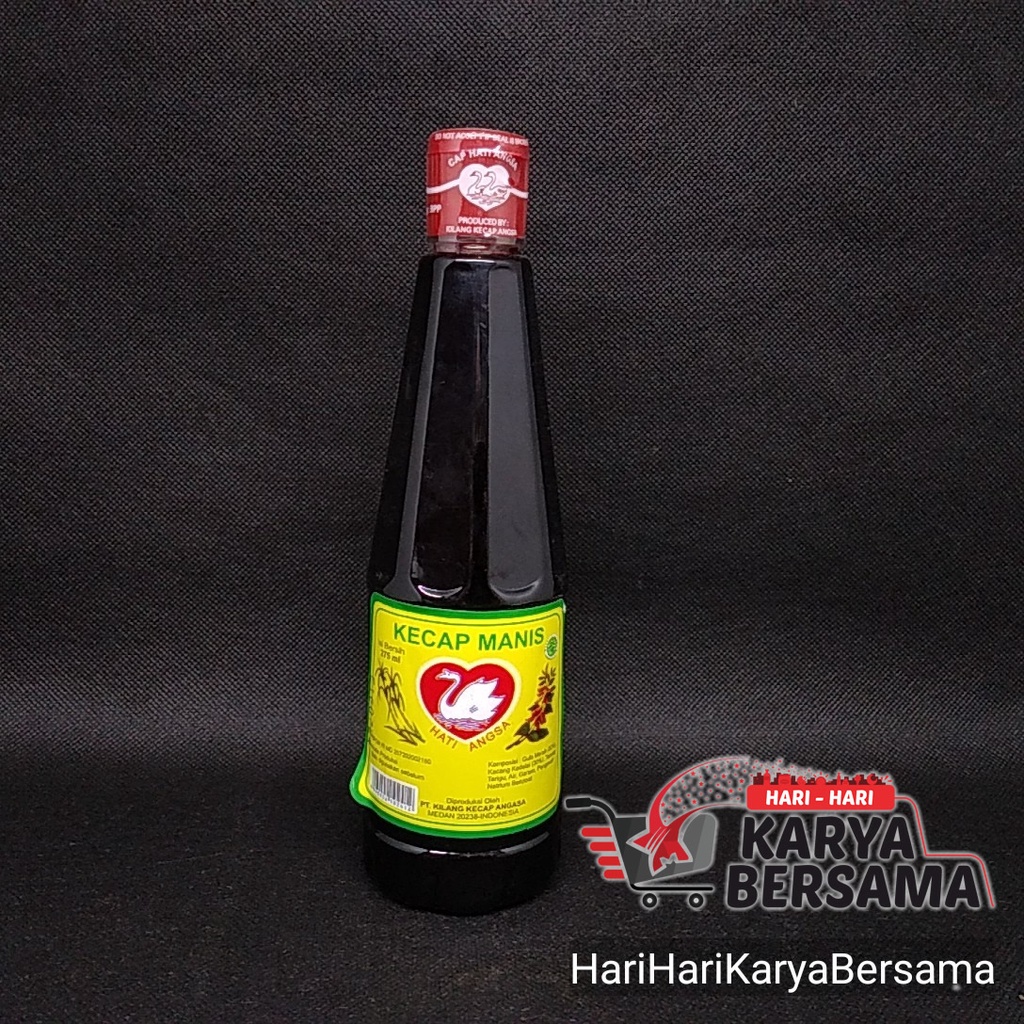 

HATI ANGSA KECAP MANIS BOTOL 275ML