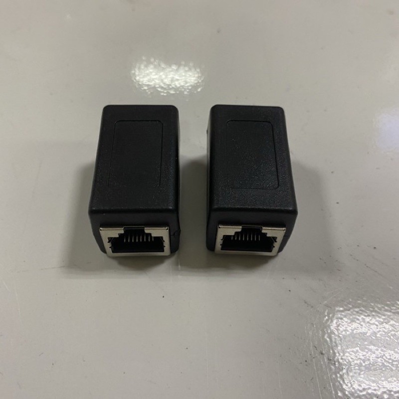 Konektor Barel RJ45 Cat 6 Female To Female Penyambung kabel Lan