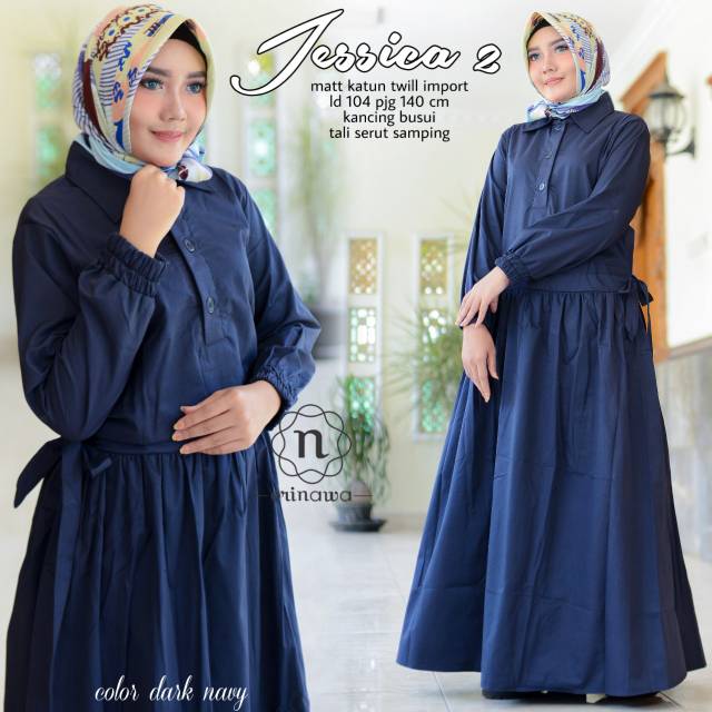 Gamis JESSICA 2 | JESICA DRESS ORI NAWA | ORINAWA
