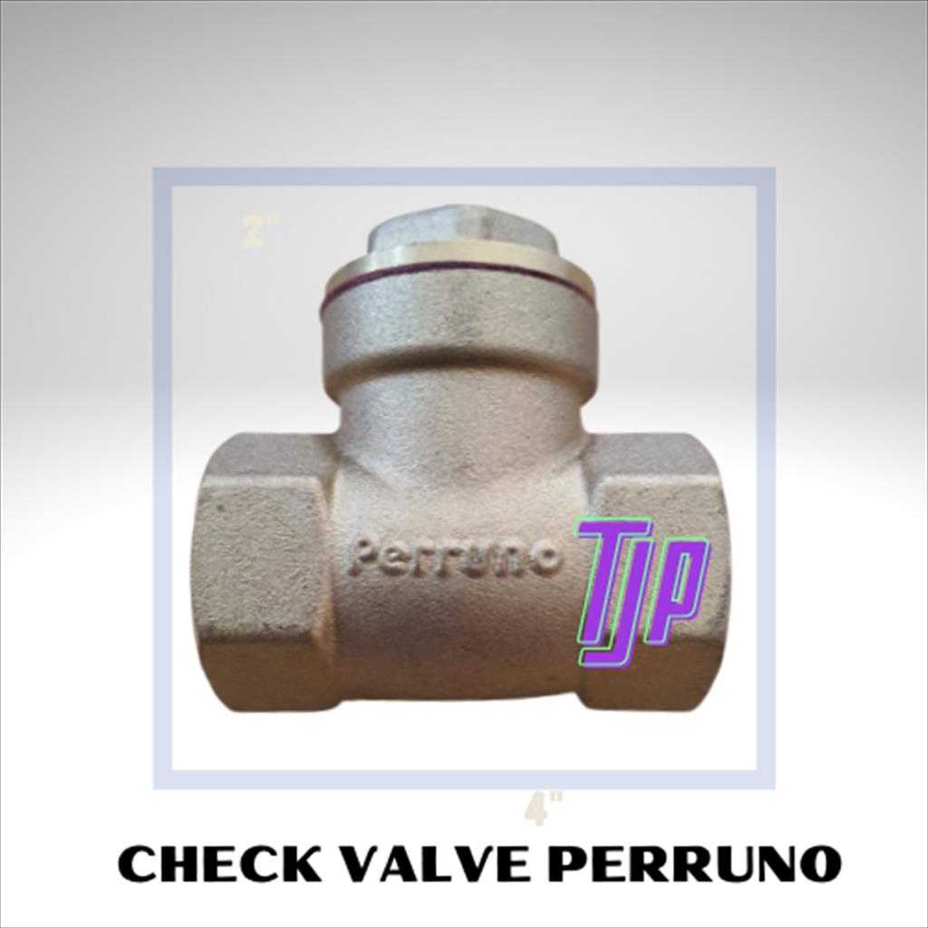 CHECK VALVE BRASS PERRUNO 1/2&quot;