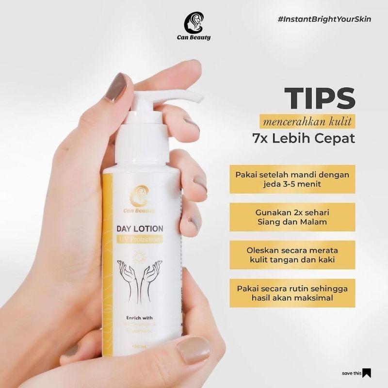 [BPOM] CAN BEAUTY - BODY LOTION UV PROTECTION - BODY CARE - HB - PEMUTIH BADAN ORIGINAL