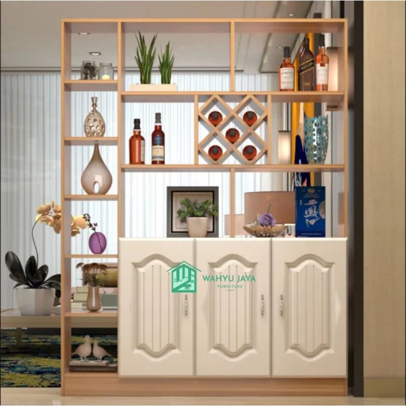 Lemari Penyekat Ruangan Minimalis