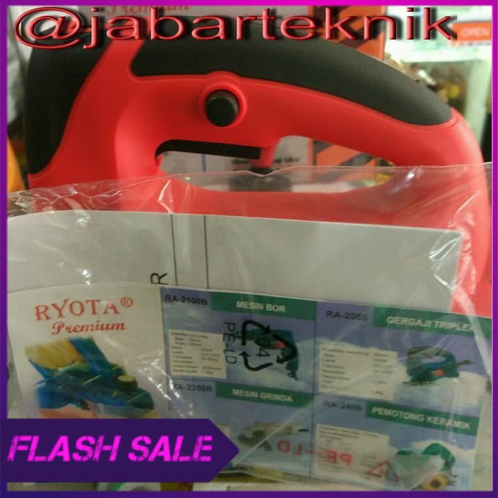 MESIN GERGAJI JIGSAW JIG SAW RYOTA PREMIUM RA 2065