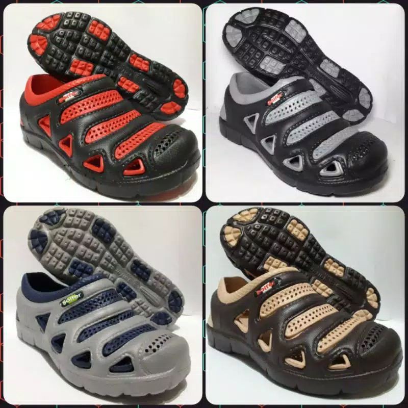 Sepatu Sandal Karet Golfer Dewasa