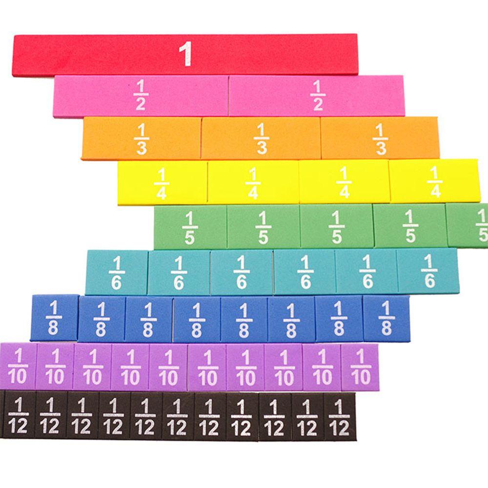 Suyo 51pcs Rainbow Pecahan Baby Montessori 51pcs Mainan Edukasi