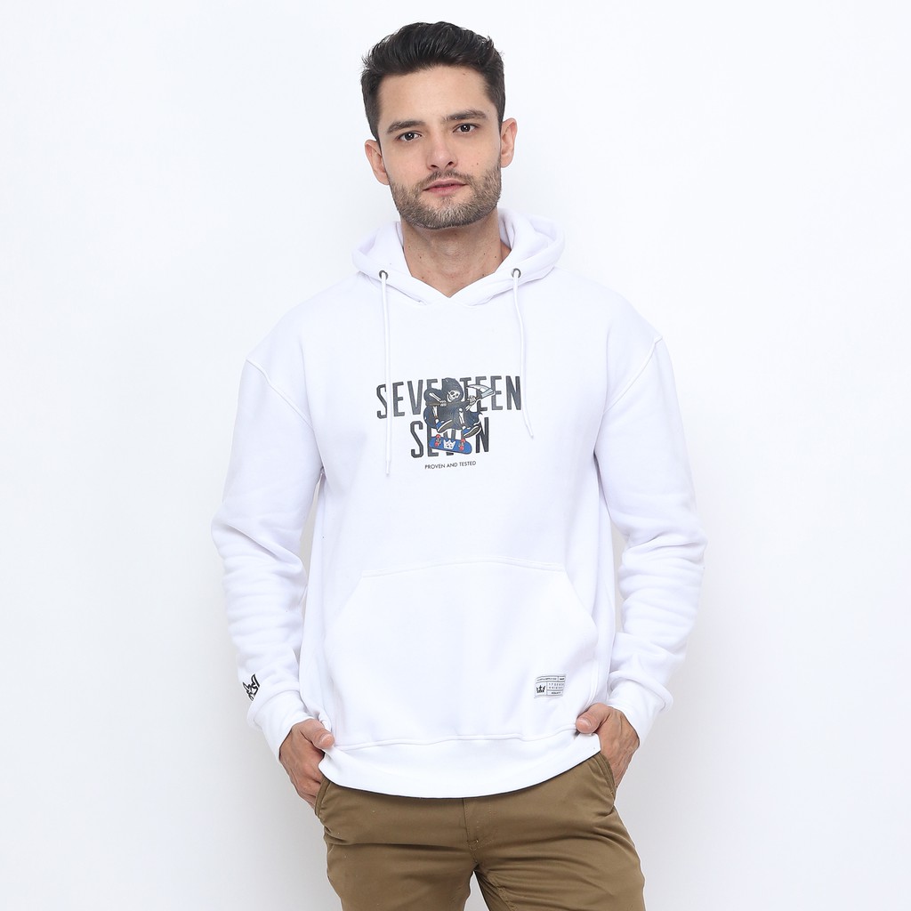 

17Seven Original Sweater Hoodie Jumper Sablon Pria 0091-Skatescream