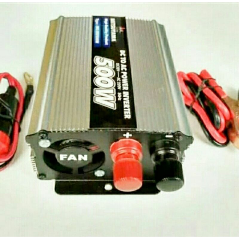 Cod Power Inverter Mitsuyama MS500 DC to AC Bayar Ditempat