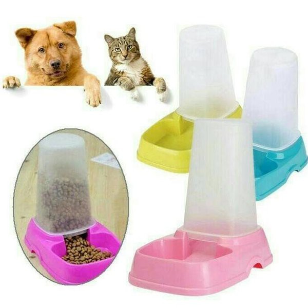 1pcs Auto Pet Feeder Tempat Makan atau Minum Hewan