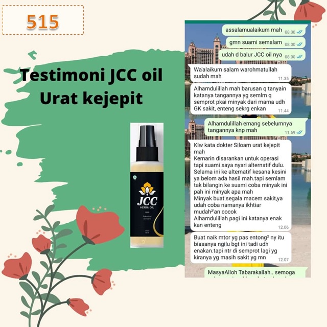 Minyak Balur JCC Oil Herbal Healing Berkhasiat Original Bali Kemasan Baru (515)