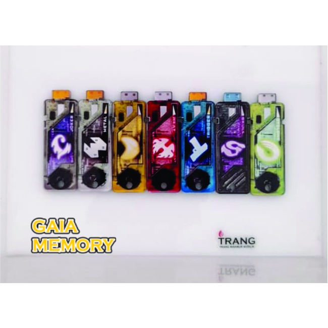 Gantungan Kunci Akrilik Gaia Memory/Keychain Acrylic Gaia Memory GM01