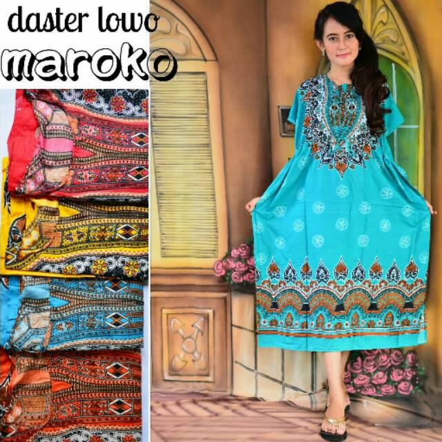 Daster lowo maroko baju cewek kekinian grosir termurah dijamin Bagus