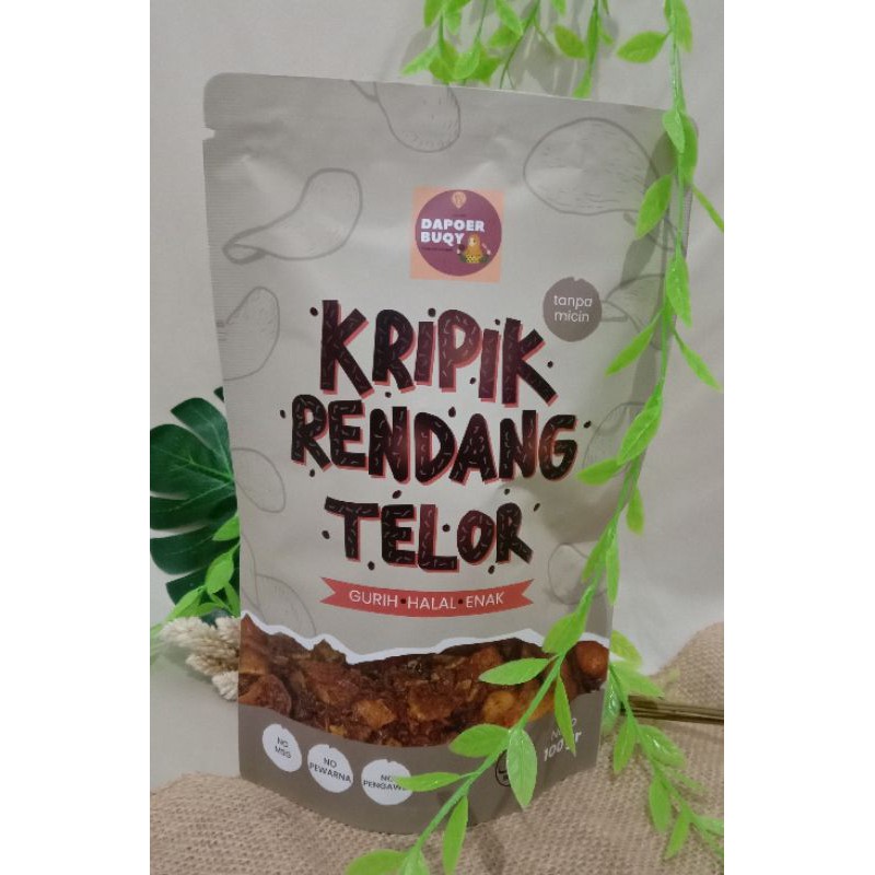 

Kripik Rendang Telor