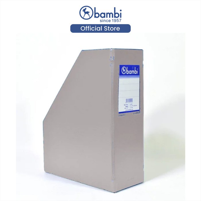

File-Box- Bambi Magazine File 1033 Jumbo - 05 Grey -Box-File.