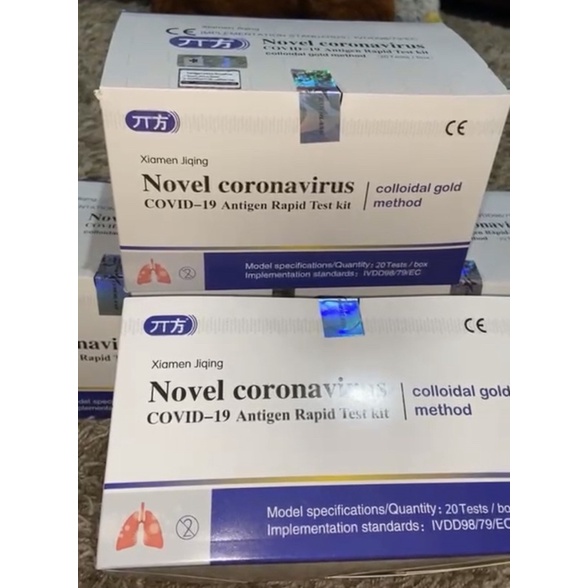 ALAT TEST SWAB ANTIGEN MANDIRI (ECER) / ANTIGEN SALIVA TEST AIR LIUR