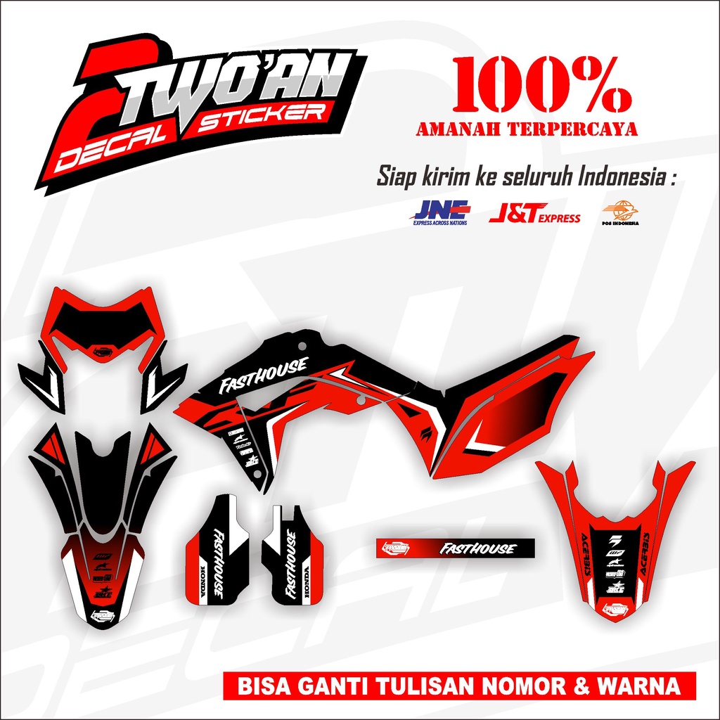 Decal CRF 150 L grafis fasthouse 002