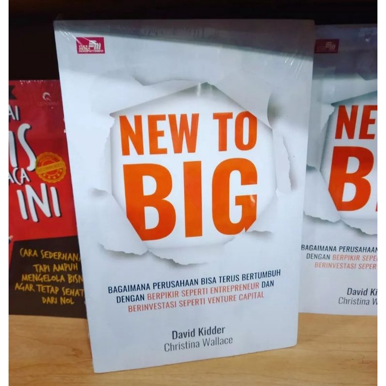 jual buku new to big ori by david Kidder