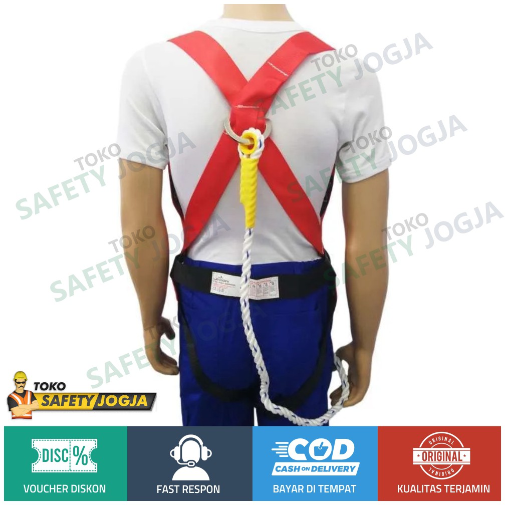 Sabuk Pengaman Panjat Tebing / Body Harness / Belt Safety Legion Single Hook