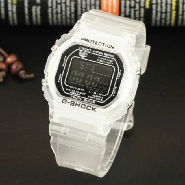g shock transparan